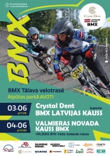 Crystal Dent BMX Latvijas kausa 3.posms un Valmieras novada kausa izcīņa BMX